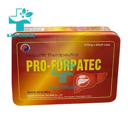 Pro-Forpatec - Thực phẩm chức năng bổ gan hiệu quả