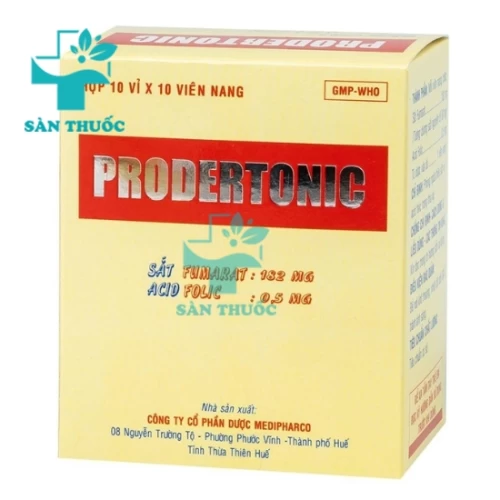 Prodertonic Tenamyd - Hỗ trợ bổ sung sắt và acid folic