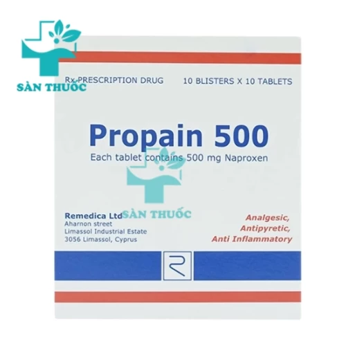 Propain 500 - Thuốc điều trị bệnh xương khớp của Remedica