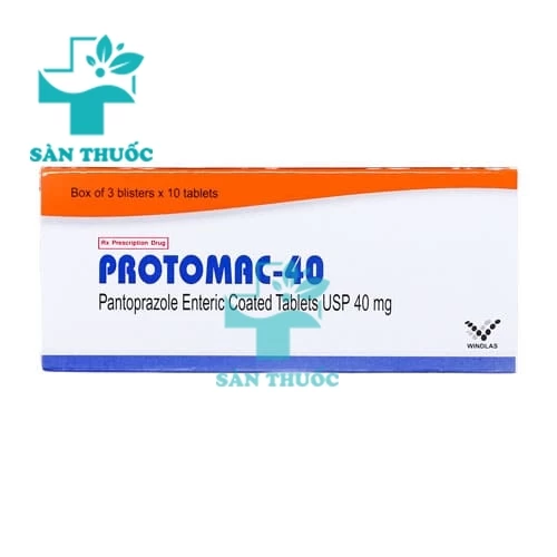 Protomac-40 Windlas - Thuốc trị trào ngược dạ dày, thực quản của Ấn Độ