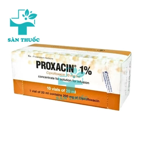 Proxacin 1% - Thuốc điều trị nhiễm khuẩn, kháng viêm của Poland