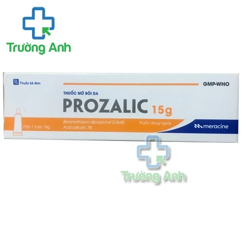 Prozalic 15g - Thuốc bôi điều trị các bệnh viêm da mãn tính