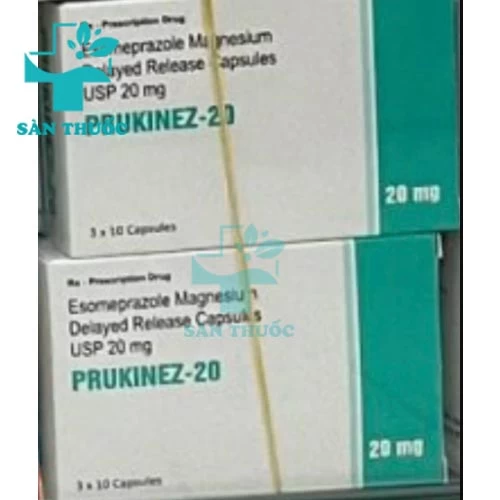 Prukinez 20mg Precise Chemipharma - Thuốc trị viêm loét dạ dày, tá tràng
