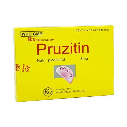 Pruzitin - Thuốc điều trị táo bón hiệu quả của Khapharco