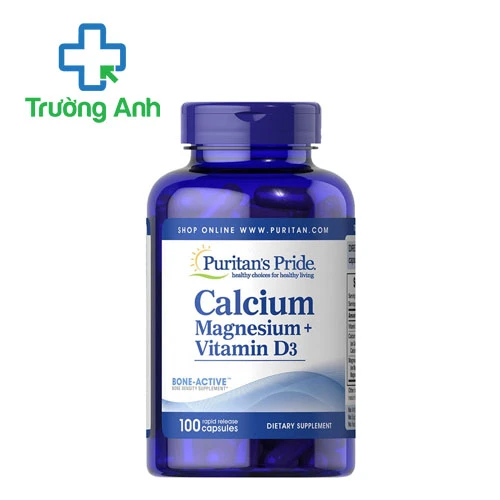 Puritan's Pride Calcium Magnesium Vitamin D3 (100 viên)