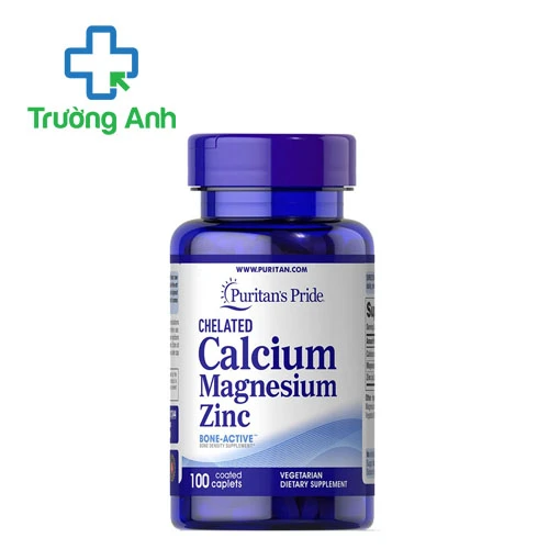 Puritan's Pride Chelated Calcium Magnesium Zinc (100 viên)