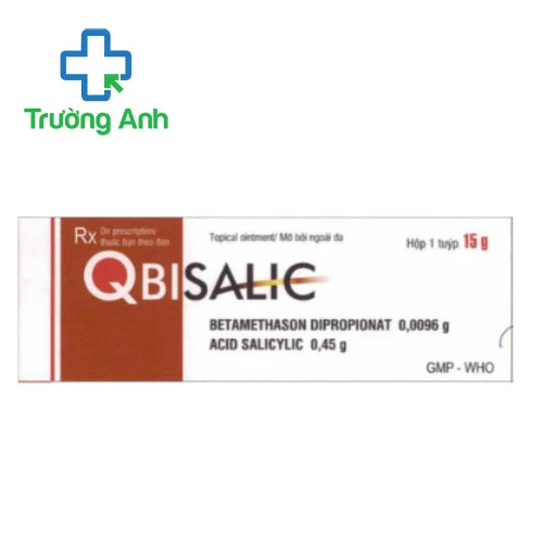 Qbisalic 15g Quapharco - Thuốc bôi điều trị viêm da (10 type)