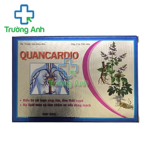 Quancardio Quapharco - Giúp hỗ trợ điều trị các bệnh về tim mạch