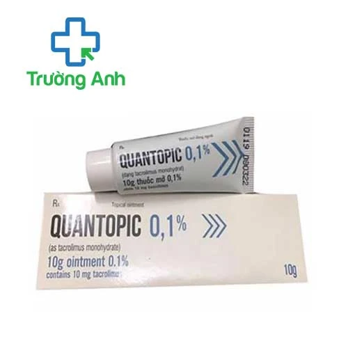 Quantopic 0,1% 10g Quapharco - Thuốc trị viêm da hiệu quả