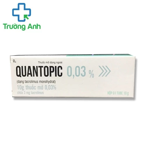 Quantopic 0.03% - Thuốc điều trị bệnh chàm thể tạng hiệu quả 