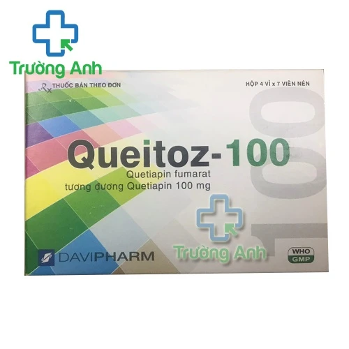 Queitoz-100 - Thuốc điều trị tâm thần phân liệt hiệu quả