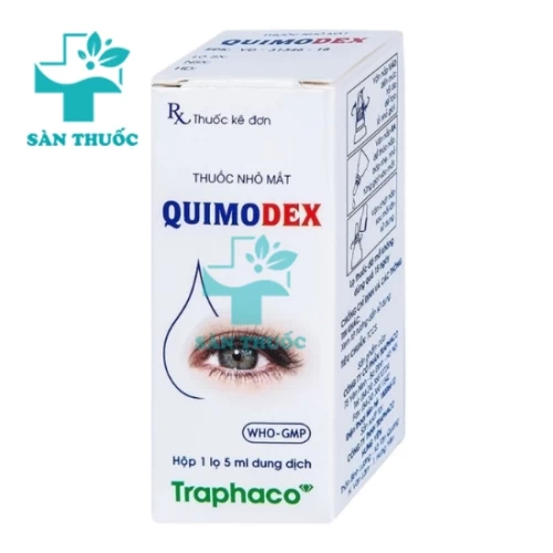 Quimodex Traphaco - Thuốc nhỏ điều trị các bệnh về mắt 