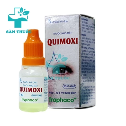 Quimoxi Traphaco - Thuốc nhỏ mắt điều trị bệnh viêm kết mạc hiệu quả