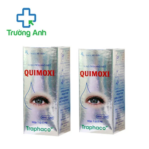 Quimoxi Traphaco - Thuốc nhỏ mắt điều trị bệnh viêm kết mạc hiệu quả