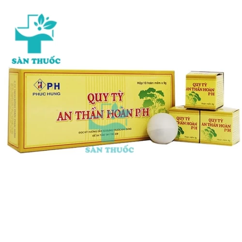 Quy tỳ an thần hoàn P/H - Tăng cường sức khỏe hiệu quả