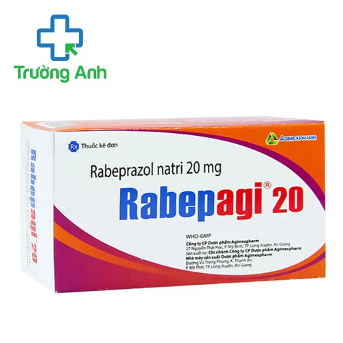 Rabepagi 20- Thuốc điều trị viêm loét, trào ngược dạ dày hiệu quả