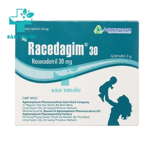Racedagim 30 - Thuốc điều trị tiêu chảy ở trẻ em hiệu quả
