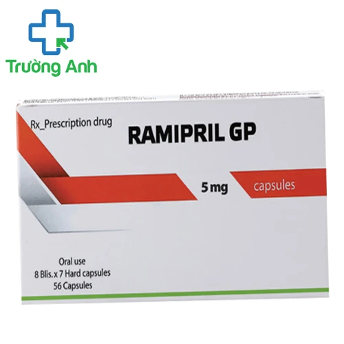 Ramipril 5 mg - Thuốc điều trị tăng huyết áp của Bồ Đào Nha
