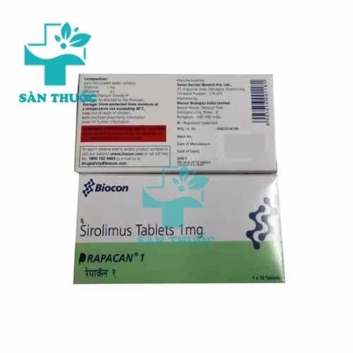 Rapacan 1mg Biocon - Thuốc dự phòng thải ghép nội tạng