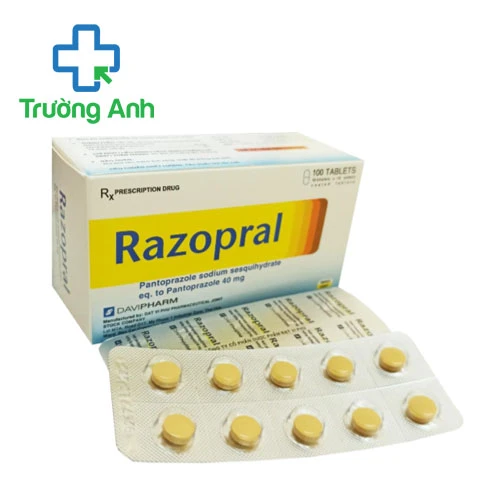 Razopral - Thuốc điều trị viêm loét dạ dày của Davipharm