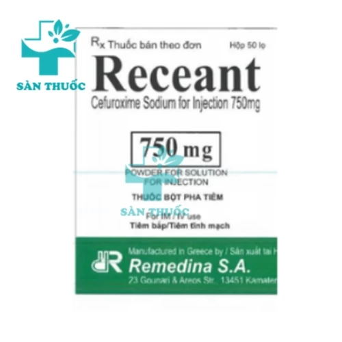 Receant 750mg Remedina - Thuốc điều trị nhiễm khuẩn hiệu quả