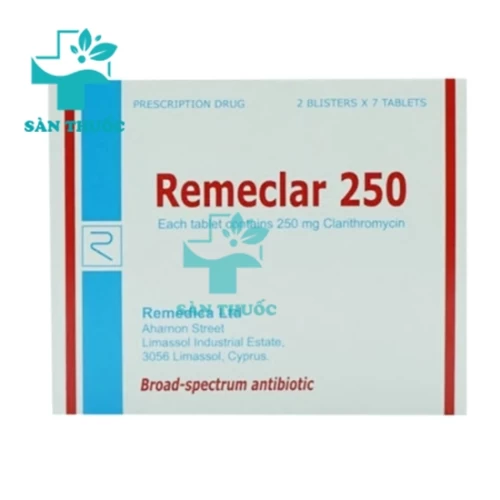 Remeclar 250mg Remedica - Thuốc trị nhiễm khuẩn của Cyprus