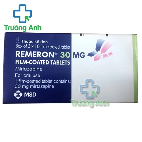 Remeron 30mg - Thuốc điều trị bệnh trầm cảm hiệu quả