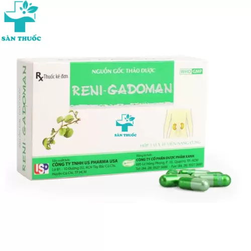 Reni - Gadoman - Kim tiền thảo 400mg US Pharma USA