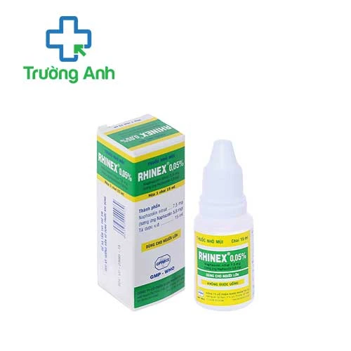 Rhinex 0,05% Uphace - Thuốc điều trị sung huyết mũi