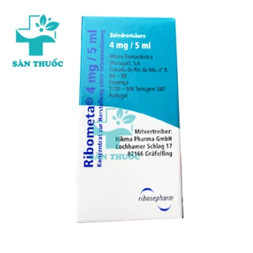Ribometa 4mg/5ml - Thuốc điều trị các bệnh về xương hiệu quả