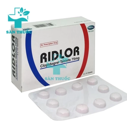 Ridlor - Thuốc điều trị tắc mạch huyết khối hiệu quả