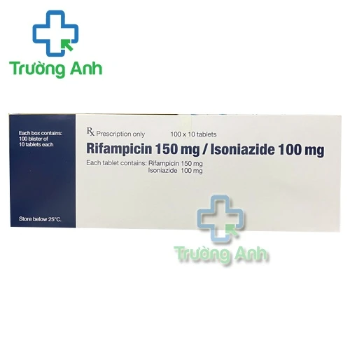 Rifampicin 150/Isoniazid 100 - Thuốc điều trị lao của Artesan