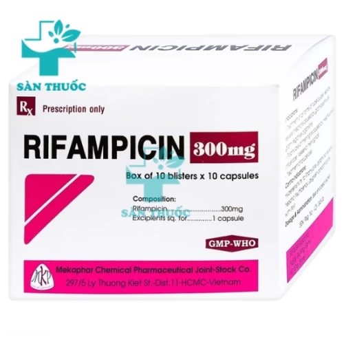 Rifampicin 300mg MKP - Thuốc điều trị bệnh lao hiệu quả