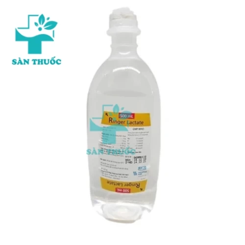 Ringer lactate 500ml Fresenius Kabi - Bổ sung nước và điện giải
