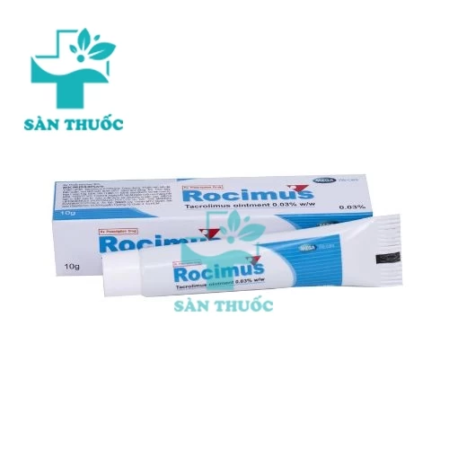 Rocimus 0,03% - Thuốc điều trị chàm thể tạng hiệu quả của Ấn Độ