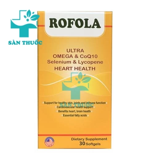 Rofola - Giúp cải thiện sức khỏe tim mạch hiệu quả của Mỹ