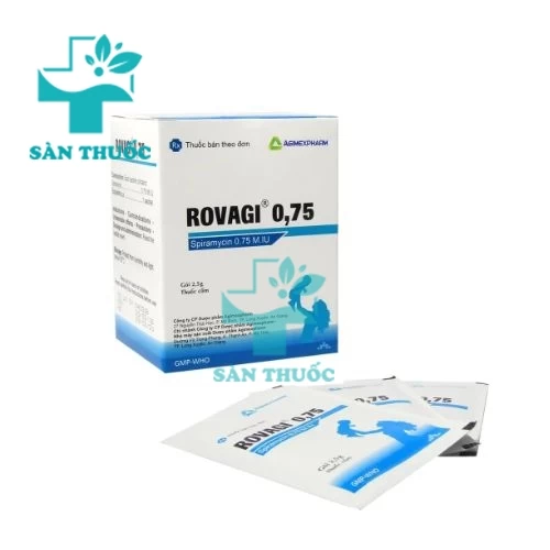 Rovagi 0,75 - Thuốc điều trị nhiễm khuẩn hiệu quả của Agimexpharm