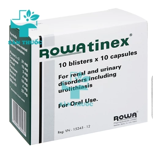  Rowatinex - Thuốc điều trị sỏi đường tiết niệu hiệu qua