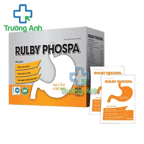 Rulby Phospa - Hỗ trợ điều trị viêm loét dạ dày, tá tràng hiệu quả