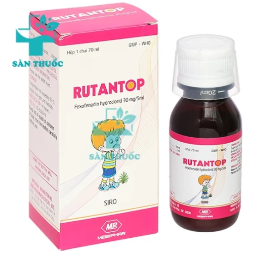 Rutantop 70ml Mebiphar - Thuốc điều trị viêm mũi dị ứng