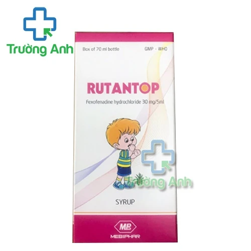 Rutantop 70ml Mebiphar - Thuốc điều trị viêm mũi dị ứng