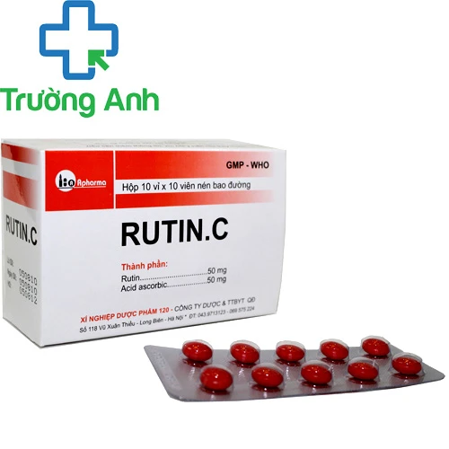 Rutin-C Armephaco - Thuốc điều trị tăng huyết áp của Armephaco