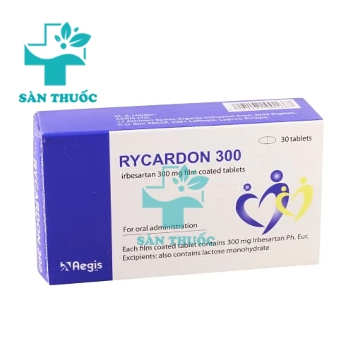 Rycardon 300mg Delorbis - Thuốc điều trị tăng huyết áp hiệu quả