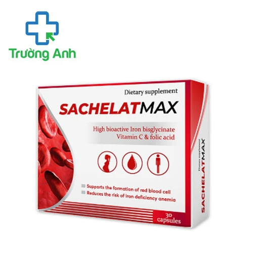Sachelat Max Exim Pharma - Giúp bổ sung sắt hiệu quả của Ba Lan