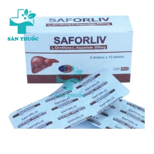 Saforliv 200mg DNA Pharma - Thuốc điều trị bệnh gan hiệu quả