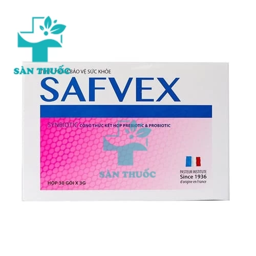 Safvex - Hỗ trợ cải thiện tình trạng táo bón, đầy hơi, khó tiêu