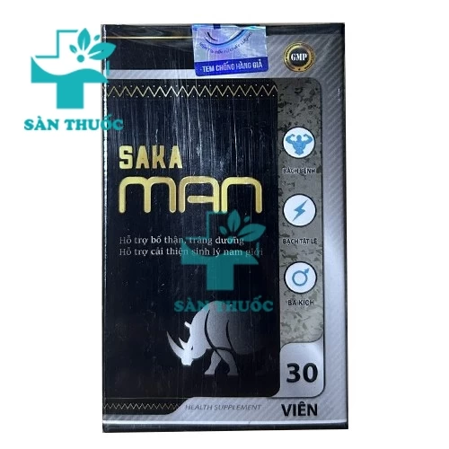 Saka Man - Hỗ trợ tăng cường chức năng sinh lý nam giới
