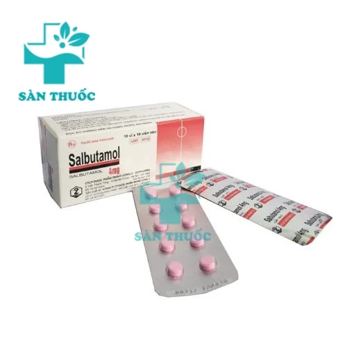 Salbutamol 4mg TW2 - Thuốc giúp điều trị các bệnh lý đường hô hấp hiệu quả