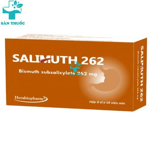 Salimuth 262 - Bismuth subsalicylate 262mg Hera