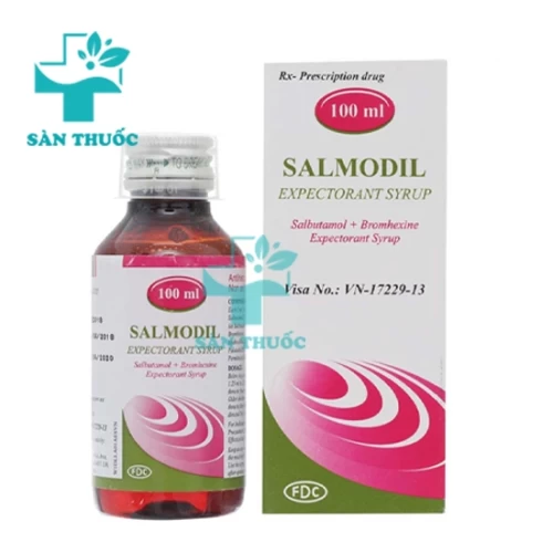 SALMODIL EXPECTORANT SYRUP - Thuốc giúp điều trị các bệnh lý đường hô hấp hiệu quả